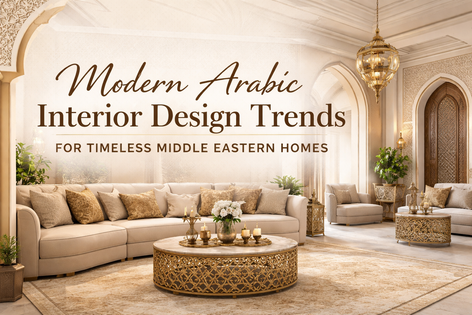 Modern Arabic Interior Design